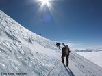 12 mei, de ijstraverse op circa 7400 m, vlak onder kamp 4