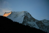 Manaslu gezien vanuit Bimthang